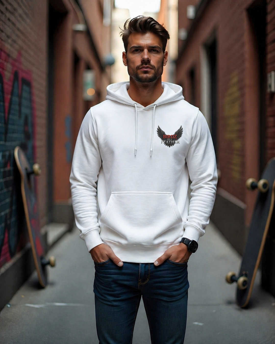 Birdz Of A Feather: Flock Hoodie